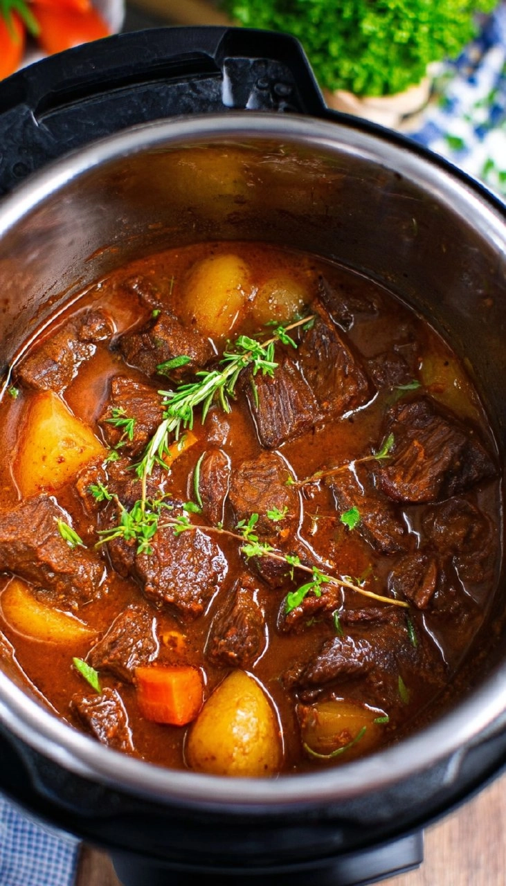 Instant Pot Beef Bourguignon