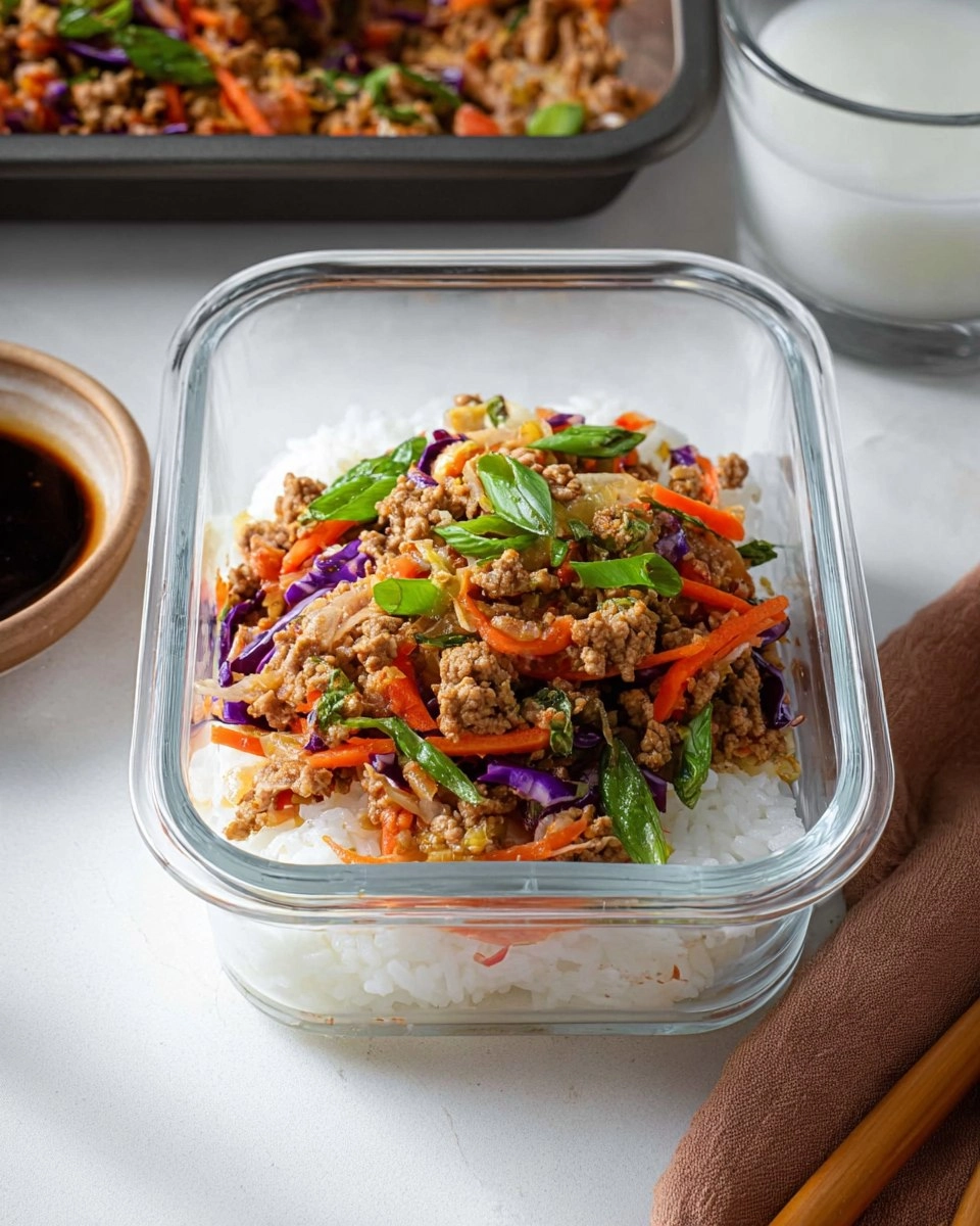 Meal Prep Egg Roll in a Bowl