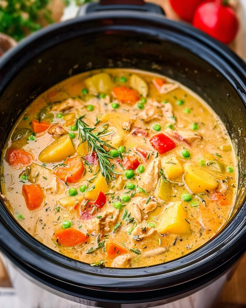 Slow Cooker Chicken Stew