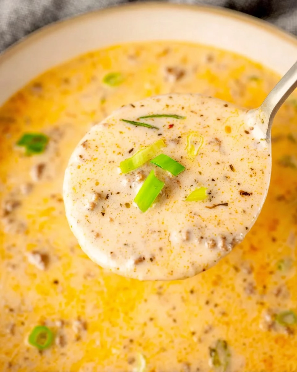 Cheeseburger Soup