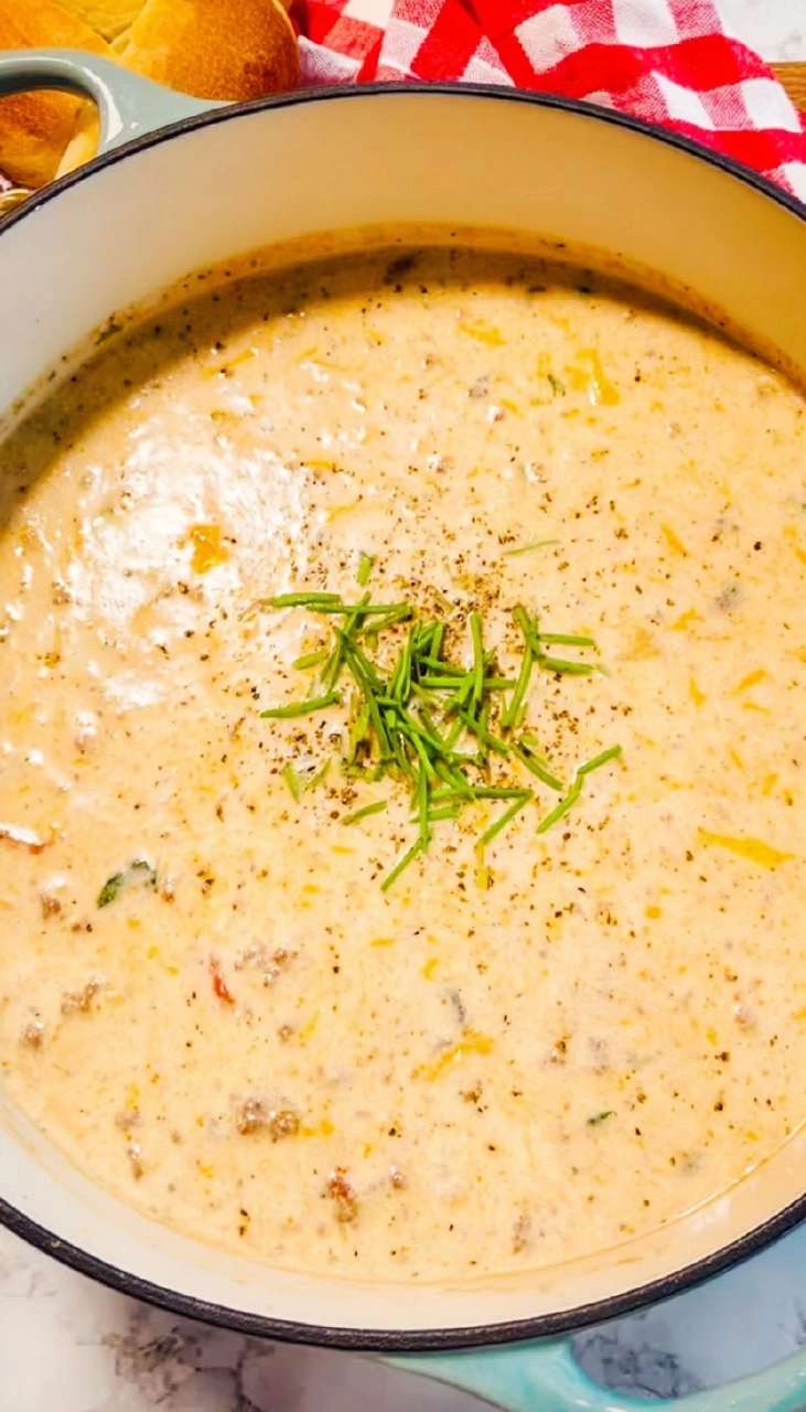 Cheeseburger Soup
