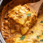 Slow-Cooker-Chicken-Enchilada-Casserole-Recipe