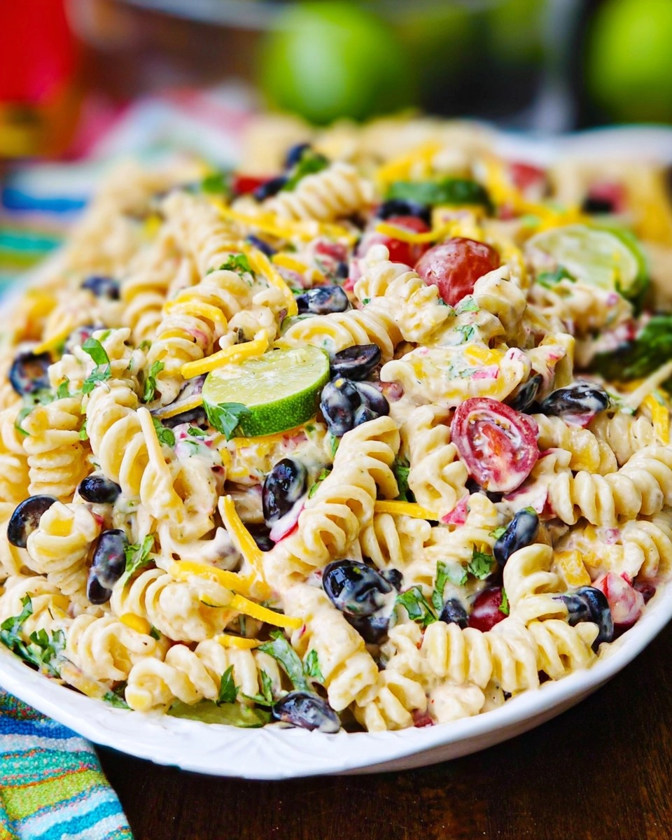 Southwest Ranch Pasta Salad