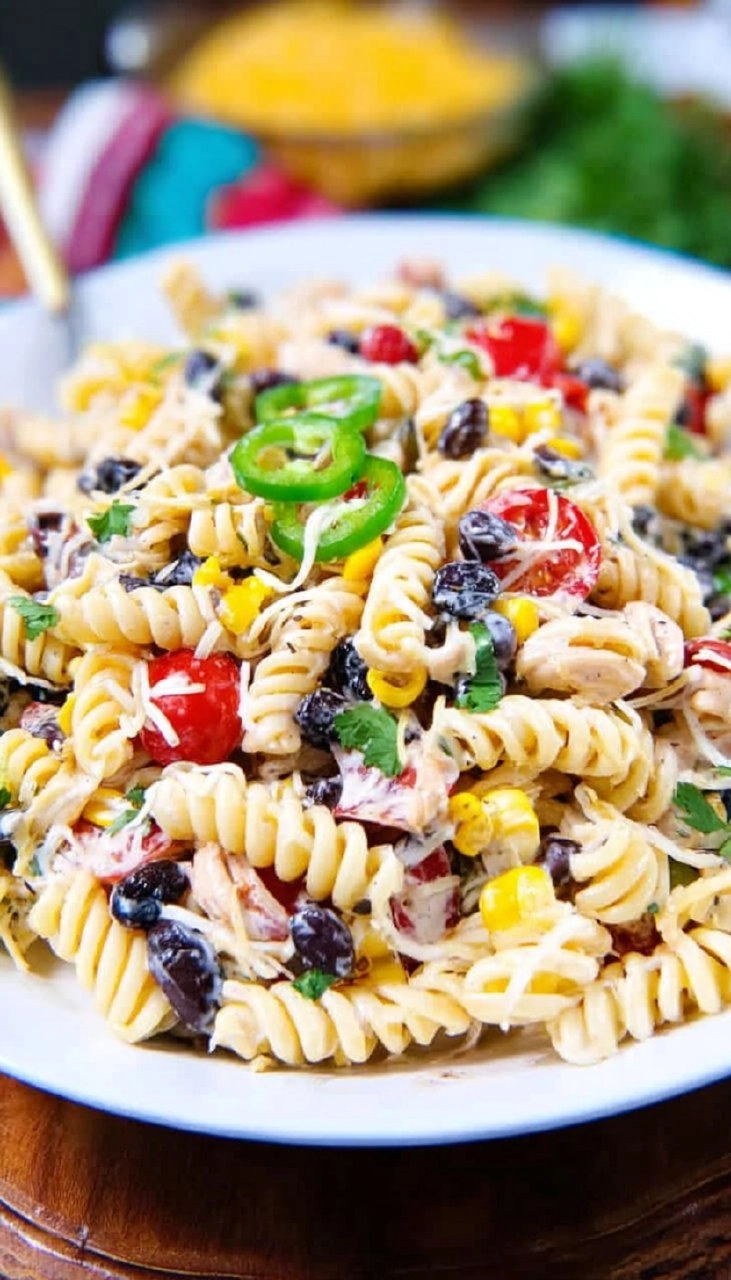 Southwest Ranch Pasta Salad