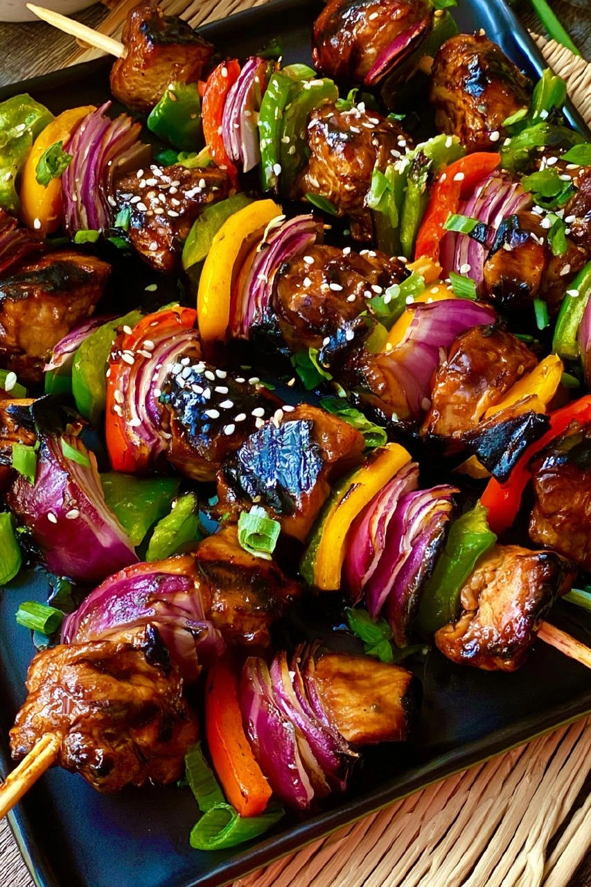 Asian Chicken Kabobs
