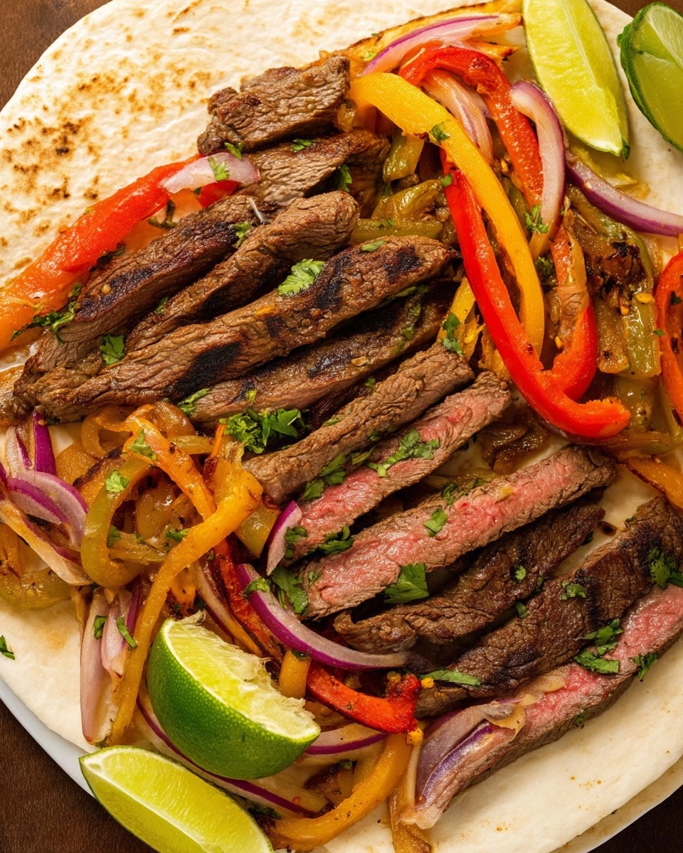 Beef Skirt Steak Fajitas