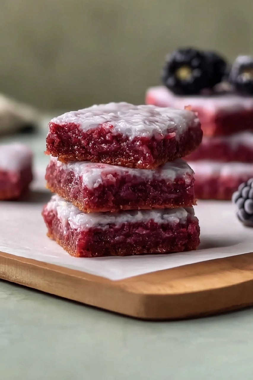 Blackberry Lemon Bars