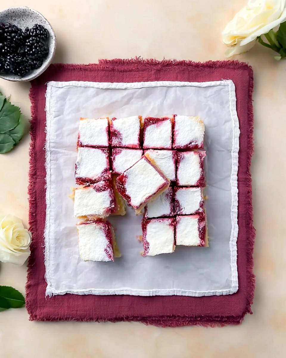 Blackberry Lemon Bars