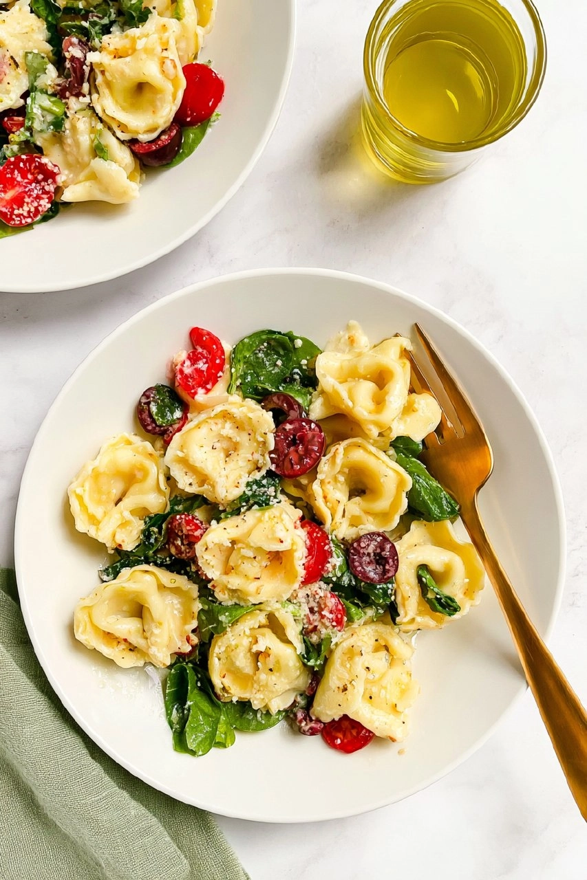 Cheese Tortellini Pasta Salad