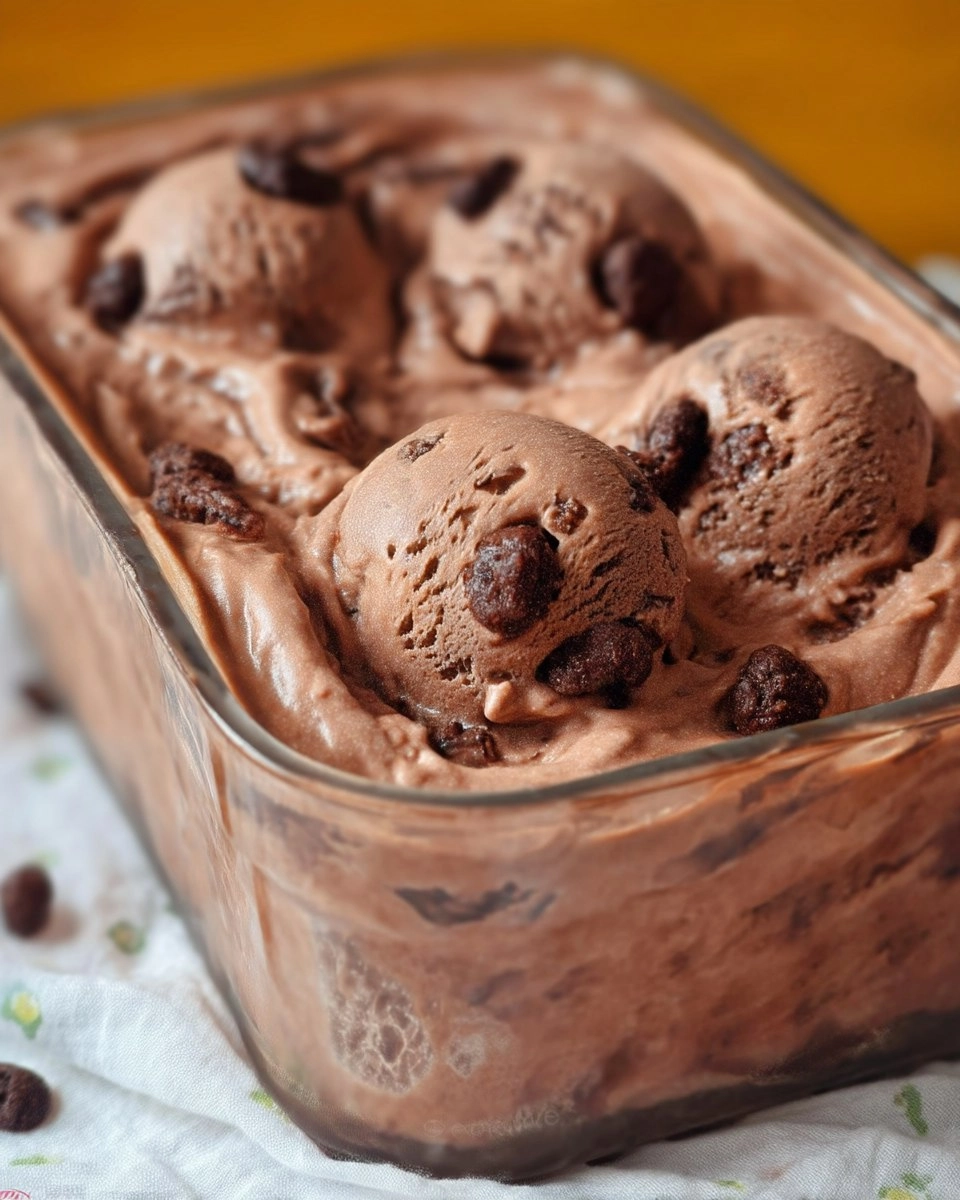 Chocolate Fudge Brownie Ice Cream