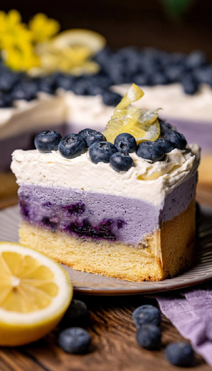 Lemon-Blueberry-Mousse-Cake-Recipe