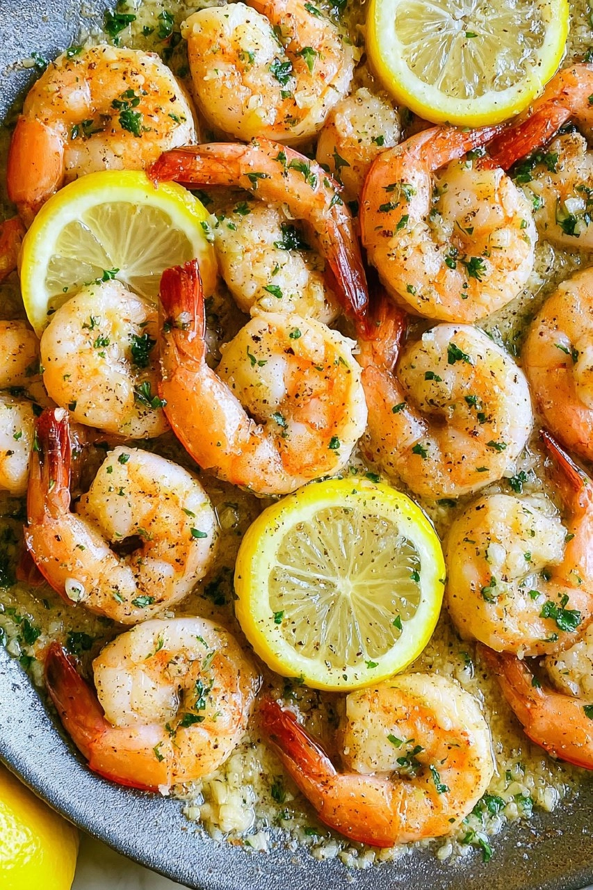 Lemon Garlic Butter Shrimp
