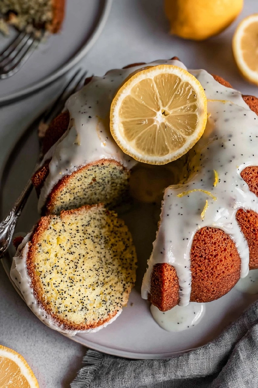 Lemon Poppy Seed Cake