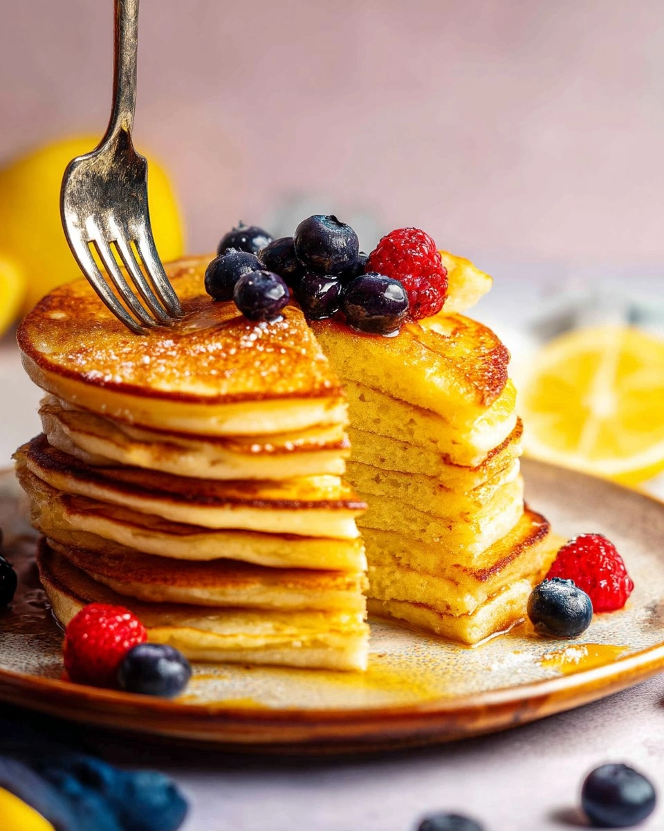 Lemon Ricotta Pancakes