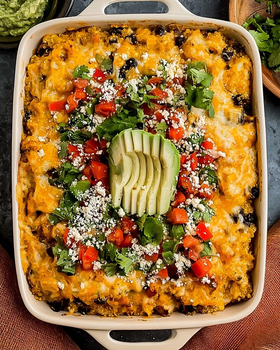 Mexican Quinoa Casserole with Chicken