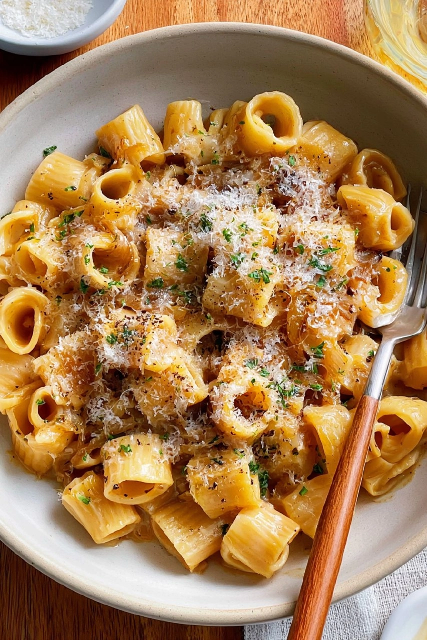 One Pan French Onion Pasta