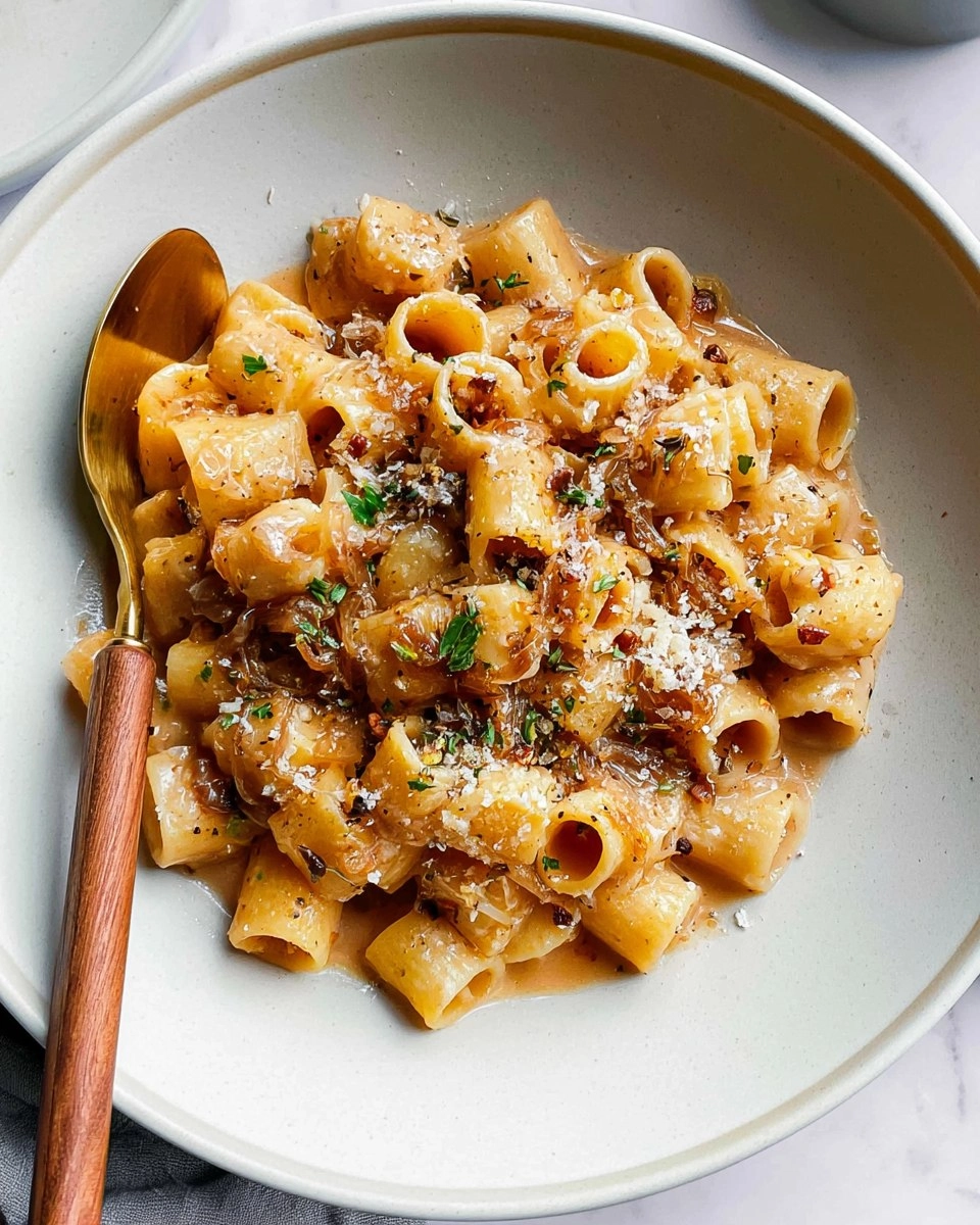 One Pan French Onion Pasta