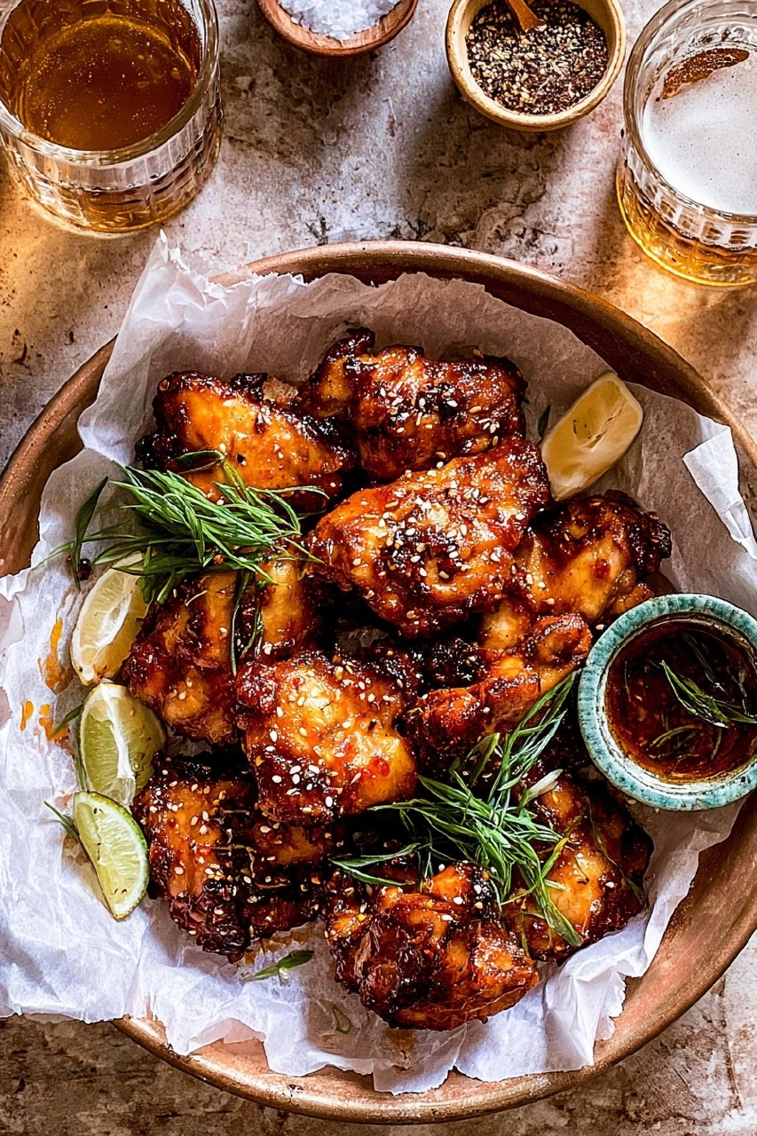 Sticky Honey Harissa Chicken